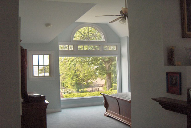bedroom from doorway