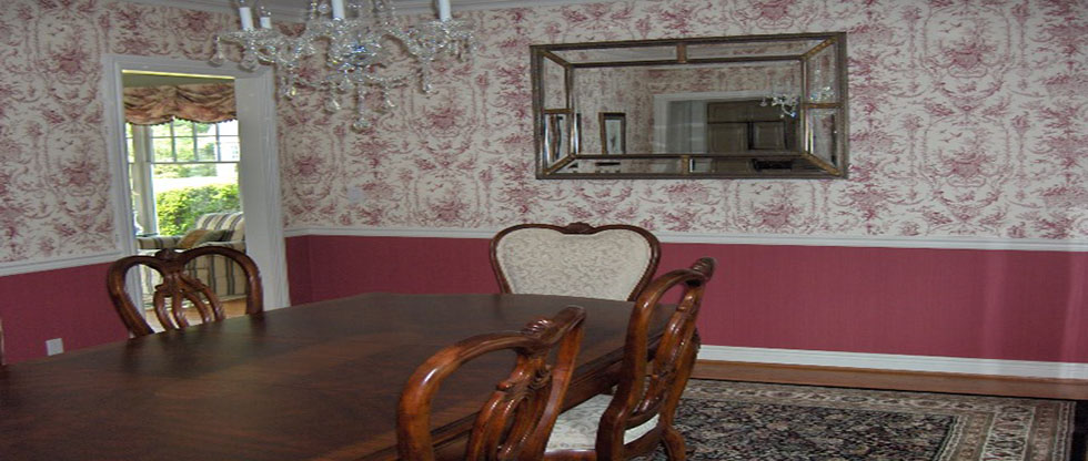 photo of red room
