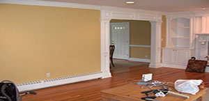 stained floor