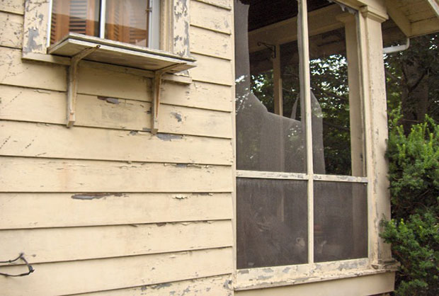broken window